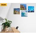 CANVAS PRINT SET FOR SEA LOVERS - SET OF PICTURES - PICTURES