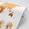 WALLPAPER GLOBES WITH A WORLD MAP - WALLPAPERS MAPS - WALLPAPERS