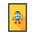 POSTER CHEERFUL ROBOT - ROBOTS - POSTERS