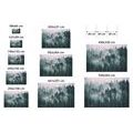WALL MURAL MAGICAL BLACK AND WHITE DANDELION - WALLPAPERS - 🔥 TOTAL SALE 🔥