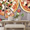 FOTOTAPETA PIZZA - TAPETY JEDLÁ A NÁPOJE - TAPETY