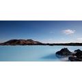 CANVAS PRINT BLUE LAGOON - PICTURES OF NATURE AND LANDSCAPE - PICTURES