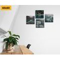 CANVAS PRINT SET MAGICAL NATURE - SET OF PICTURES - PICTURES