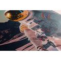 CANVAS PRINT ASTRONAUT ON THE SURFACE OF AN UNKNOWN PLANET - PICTURES OF ASTRONAUT - PICTURES