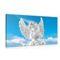 CANVAS PRINT CARING ANGEL IN THE SKY - PICTURES OF ANGELS - PICTURES