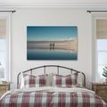 OBRAZ TUČŇÁCI NA KLIDNÉM POBŘEŽÍ - OBRAZY MOŘE A PLÁŽ - OBRAZY
