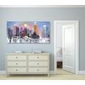 CANVAS PRINT COASTAL CITY - PICTURES OF CITIES - PICTURES