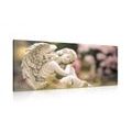 CANVAS PRINT SATISFIED ANGEL - PICTURES OF ANGELS - PICTURES