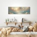 OBRAZ SVĚTLO V OBLACÍCH - OBRAZY VÝCHOD A ZÁPAD SLUNCE - OBRAZY