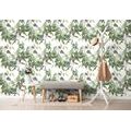 PAPIER PEINT FEUILLES TROPICALES RICHES - PAPIER PEINT NATURE - PAPIER PEINT