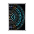 POSTER MANDALA MIT SONNENMUSTER - FENG SHUI - POSTER