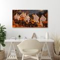 QUADRO SU TELA – FESTA DI FANTASMI PER HALLOWEEN - QUADRI HALLOWEEN E HORROR - STAMPE E QUADRI