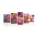 5-PIECE CANVAS PRINT SPARKLING ABSTRACTION - ABSTRACT PICTURES - PICTURES