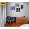 CANVAS PRINT SET MYSTERIOUS NIGHTLIFE - SET OF PICTURES - PICTURES