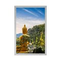 POSTER BLICK AUF DEN GOLDENEN BUDDHA - FENG SHUI - POSTER