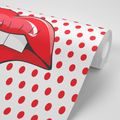 SELBSTKLEBENDE TAPETE POP-ART-LIPPEN - SELBSTKLEBENDE TAPETEN - TAPETEN