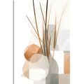 CANVAS PRINT ABSTRACT STILL LIFE - PICTURES OF VASES - PICTURES