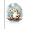 CANVAS PRINT DREAMY CROCODILE - DREAMY LITTLE ANIMALS - PICTURES