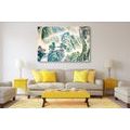 CANVAS PRINT CHINESE LANDSCAPE PAINTING - PICTURES OF NATURE AND LANDSCAPE - PICTURES