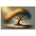 OBRAZ ZLATÝ STROM ŽIVOTA VE VĚTRU - OBRAZY STROMY ŽIVOTA - OBRAZY