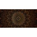CANVAS PRINT VINTAGE MANDALA IN INDIAN STYLE - PICTURES FENG SHUI{% if product.category.pathNames[0] != product.category.name %} - PICTURES{% endif %}