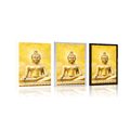 POSTER GOLDEN BUDDHA STATUE - FENG SHUI - POSTERS