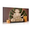 QUADRO BUDDHA CON UNA RILASSANTE NATURA MORTA - QUADRI FENG SHUI - QUADRI