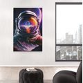 IMPRESSION SUR TOILE PORTRAIT D'ASTRONAUTE - IMPRESSIONS SUR TOILE ASTRONAUTE - IMPRESSION SUR TOILE