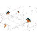 SELF ADHESIVE WALLPAPER BIRDS IN THE THICKET - SELF-ADHESIVE WALLPAPERS - WALLPAPERS