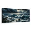 OBRAZ ROZBOUŘENÉ VLNY - OBRAZY MOŘE A PLÁŽ - OBRAZY