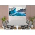 CANVAS PRINT ICEBERG FORMATIONS - PICTURES OF NATURE AND LANDSCAPE - PICTURES