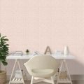 FOTOTAPETA JEMNÉ RŮŽOVÉ GEOMETRICKÉ VZORY - VZOROVANÉ TAPETY - TAPETY