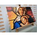 CANVAS PRINT VIRGIN MARY WITH BABY JESUS - ABSTRACT PICTURES - PICTURES