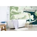 SELF ADHESIVE WALLPAPER ABSTRACT GREEN PATTERN - SELF-ADHESIVE WALLPAPERS - WALLPAPERS