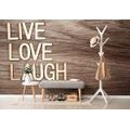 TAPETA Z BESEDAMI - LIVE LOVE LAUGH - TAPETE S CITATI IN NAPISI - TAPETE