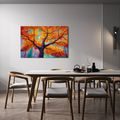 OBRAZ BAREVNÝ STROM ŽIVOTA V PODZIMU - OBRAZY STROMY ŽIVOTA - OBRAZY