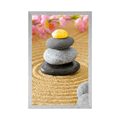 POSTER PYRAMID OF ZEN STONES - FENG SHUI - POSTERS