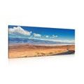 CANVAS PRINT ROAD IN THE MIDDLE OF THE COUNTRY - PICTURES OF NATURE AND LANDSCAPE - PICTURES