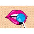 CANVAS PRINT POP ART LOLLIPOP - POP ART PICTURES - PICTURES