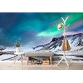 WALL MURAL NORWEGIAN NORTHERN LIGHTS - WALLPAPERS SPACE AND STARS - WALLPAPERS