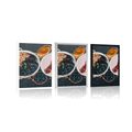 POSTER DELICIOUS MUESLI VARIATIONS - WITH A KITCHEN MOTIF - POSTERS