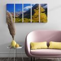 5-PIECE CANVAS PRINT BEAUTIFUL NATURE IN KAMCHATKA, RUSSIA - PICTURES OF NATURE AND LANDSCAPE - PICTURES