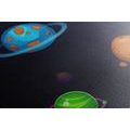 CANVAS PRINT MAGICAL PLANETS - CHILDRENS PICTURES - PICTURES