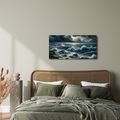 OBRAZ ROZBOUŘENÉ VLNY - OBRAZY MOŘE A PLÁŽ - OBRAZY