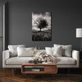 QUADRO SU TELA – ALBERO DELLA VITA E STORMO DI UCCELLI - QUADRI HALLOWEEN E HORROR - STAMPE E QUADRI