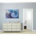 CANVAS PRINT MODERN ABSTRACT STROKES - ABSTRACT PICTURES - PICTURES