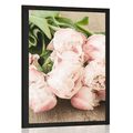 POSTER ROMANTISCHER BLUMENSTRAUSS - BLUMEN - POSTER