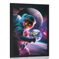 PLAKAT ASTRONAUTA W KOSMOSIE - ASTRONAUCI - PLAKATY