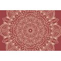 TAPETA MANDALA NA BORDOWYM TLE - TAPETY FENG SHUI - TAPETY