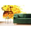 WALLPAPER FIERY LION - WALLPAPERS ANIMALS - WALLPAPERS